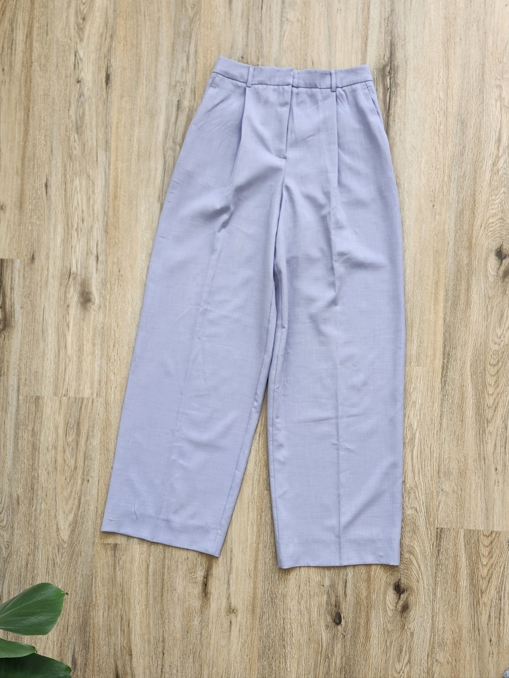 NWT H&M Wide Leg Trousers Size 2, Periwinkle